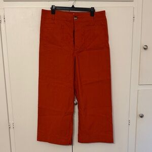 Maeve Vibrant Red Chinos